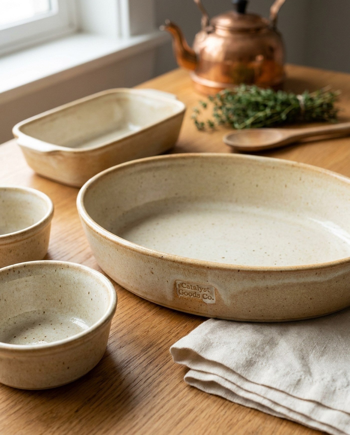 Spice Jar Set 12-Piece Stoneware