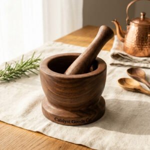 Mortar & Pestle Walnut