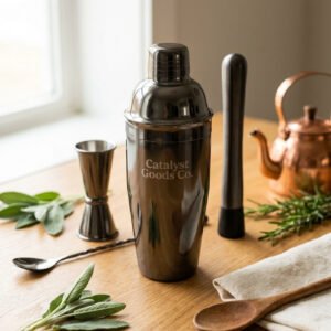 Cocktail Shaker Set Gunmetal