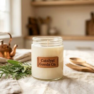 Soy Candle Cedar & Sage Medium